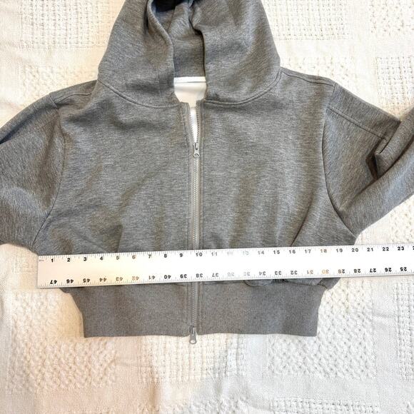 Commense large cropped hoodie sweatshirt double zip SP 2674 - Picture 2 of 13